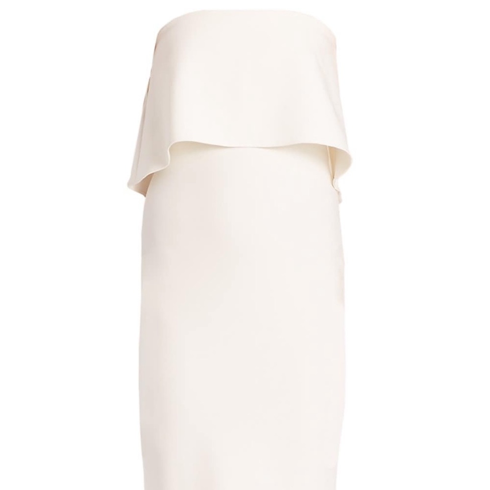 White Likely Driggs Strapless Dress